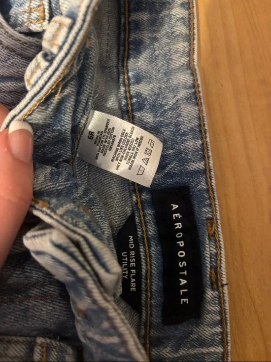 Aeropostale Light Blue Flared Jeans - Set of Three - Picture 4 of 11